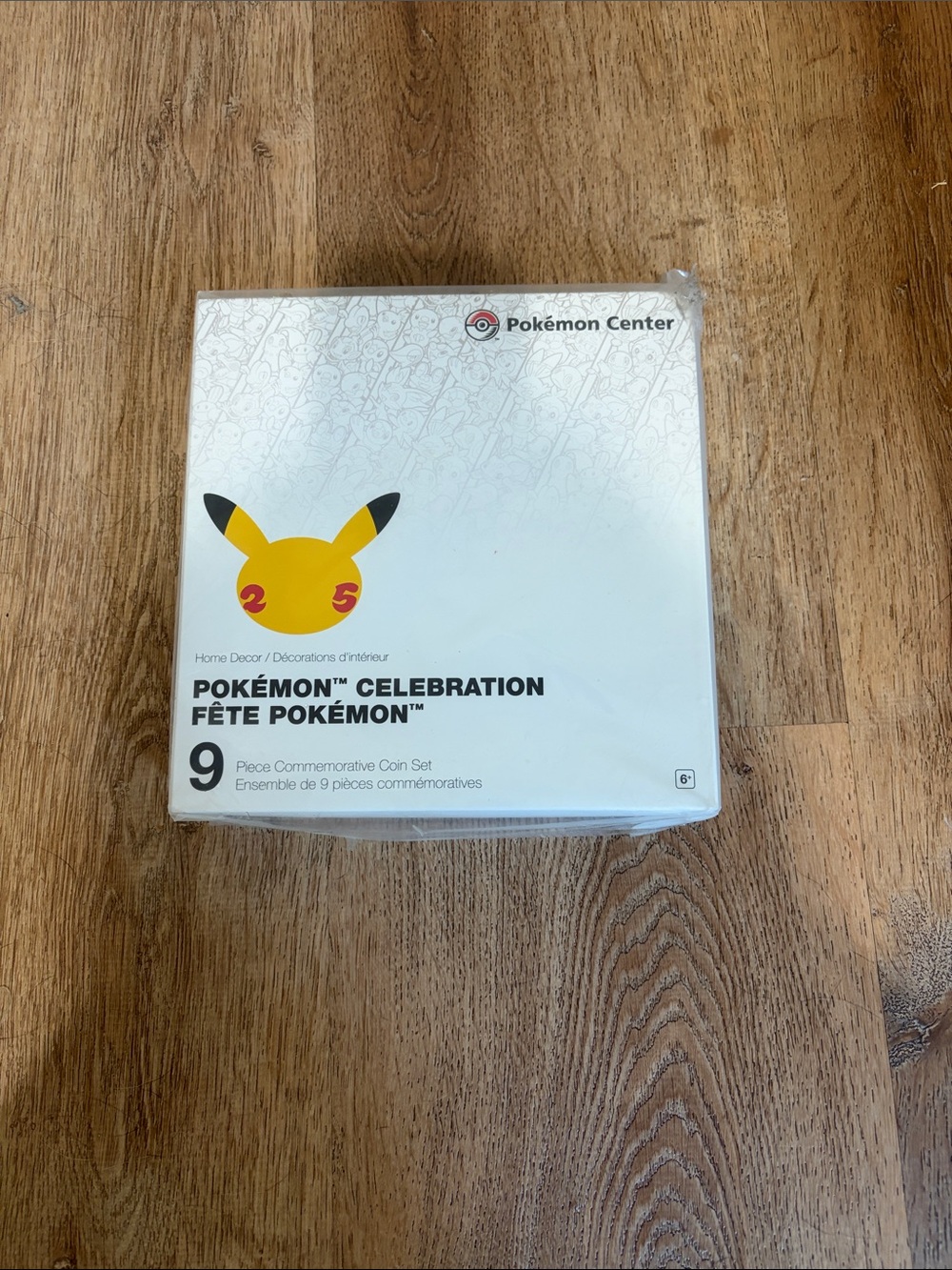 Pokemon Celebration Commemorative Coin Set - White, Yellow, Black